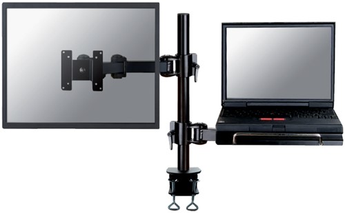 Laptoparm Neomounts D960 27 inch klem zwart 1 Stuk