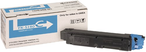 Toner Kyocera TK-5140C blauw 1 Stuk