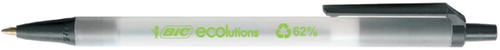 Balpen Bic ecolutions M zwart 1 Stuk