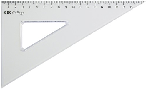 Driehoek Aristo 23620 200mm 60 graden kunststof 1 Stuk
