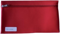 Schooletui 15x26cm met rits skai helder rood 1 Stuk