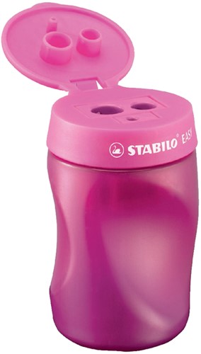 Puntenslijper STABILO Easy 4501 links roze 1 Stuk