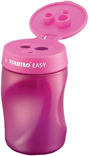 Puntenslijper STABILO Easy 4502 rechts roze 1 Stuk