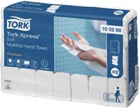 Handdoek Tork H2 Premium 2laags 212x340mm 100288 21 pak-1