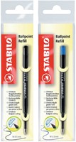 Balpenvulling STABILO standaard M zwart 1 Stuk-2