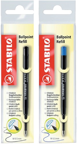 Balpenvulling STABILO standaard M zwart 1 Stuk-2