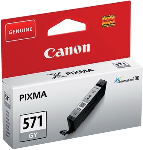 Inktcartridge Canon CLI-571 grijs 1 Stuk