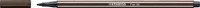 Viltstift STABILO Pen 68/65 M amber 1 Stuk