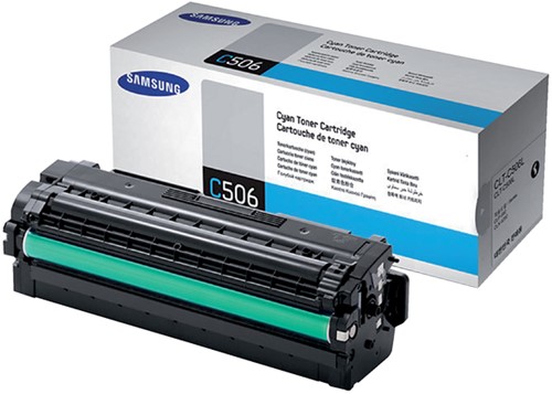 Tonercartridge Sam/hp CLT-C506L blauw 1 Stuk