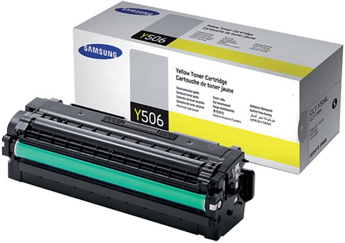 Tonercartridge Sam/hp CLT-Y506L geel 1 Stuk