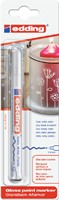 Paintmarker edding 751 oliebasis 1-2mm wit bls 1 Stuk