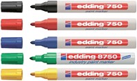 Paintmarker edding 750 oliebasis 2-4mm zwart 1 Stuk-2