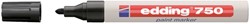 Viltstift edding 750 lak rond 2-4mm zwart 1 Stuk
