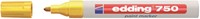 Paintmarker edding 750 oliebasis 2-4mm geel 1 Stuk