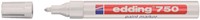 Paintmarker edding 750 oliebasis 2-4mm wit bls 1 Stuk-2