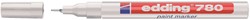 Paintmarker edding 780 oliebasis 0.8mm wit 1 Stuk