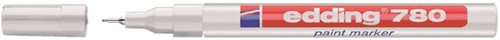 Viltstift edding 780 lak rond 0.8mm wit 1 Stuk
