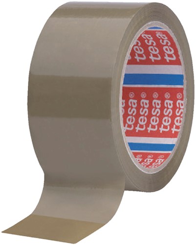 Verpakkingstape Tesa 4089 50mmx66m PP bruin 1 Rol