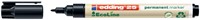 Viltstift edding 25 Eco rond 1mm zwart 1 Stuk