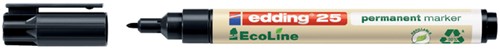 Viltstift edding 25 Eco rond 1mm zwart 1 Stuk