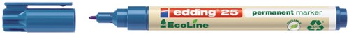Viltstift edding 25 Eco rond 1mm blauw 1 Stuk