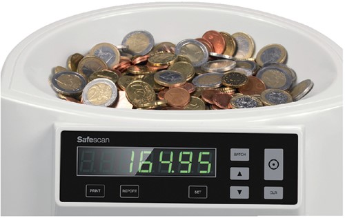 Geldtelmachine Safescan 1250 wit 1 Stuk-3
