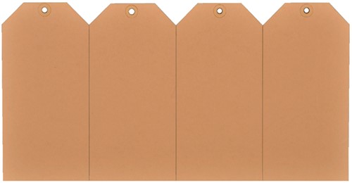 Label karton nr 1 200gr 35x70mm chamois 1000st 1000 Stuk-2