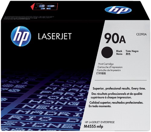 Tonercartridge HP CE390A 90A zwart 1 Stuk