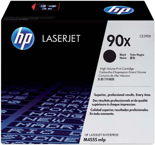 Tonercartridge HP CE390X 90X zwart 1 Stuk