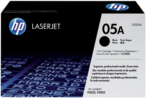 Tonercartridge HP CE505A 05A zwart 1 Stuk
