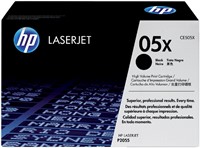 Tonercartridge HP CE505X 05X zwart 1 Stuk
