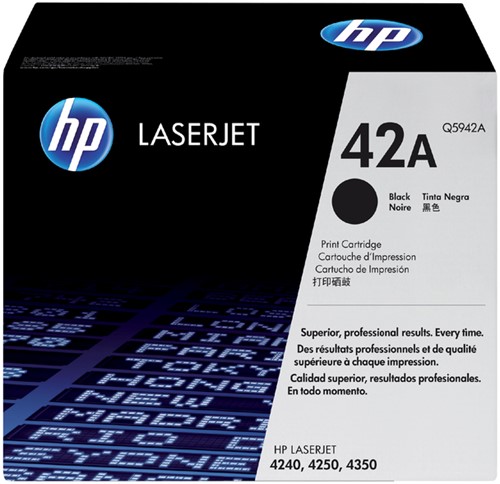Tonercartridge HP Q5942A 42A zwart 1 Stuk