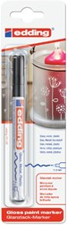 Paintmarker edding 751 oliebasis 1-2mm zwart bls 1 Stuk