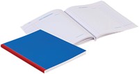 Kasboek 165x210mm 160blz 1 kolom rode rug assorti 1 Stuk-2