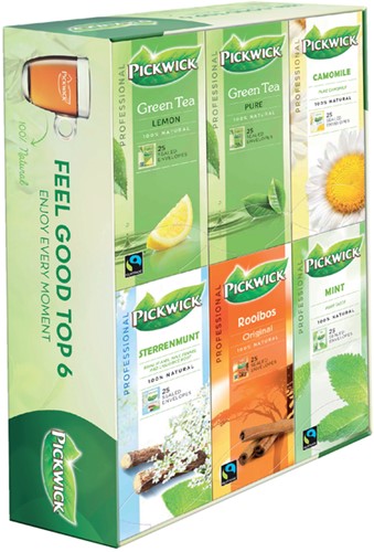 Thee Pickwick multipack original 6x25st feel good 150 Stuk