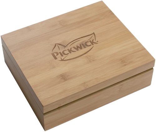 Pickwick Theekist Bamboe 6vaks Fairtrade 1 Stuk-2