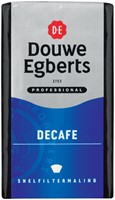 Koffie Douwe Egberts snelfiltermaling decafe 250gr 250 Gram