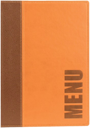 Menukaart Securit Trendy A5 1 x 2 tassen bruin 1 Stuk-2
