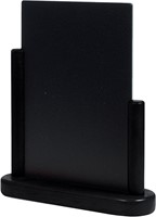Krijtbord Securit 230x200x60mm zwart hout 1 Stuk