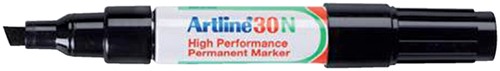 Viltstift Artline 30 schuin 2-5mm zwart 1 Stuk