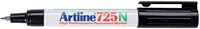 Fineliner Artline 725 rond F zwart 1 Stuk