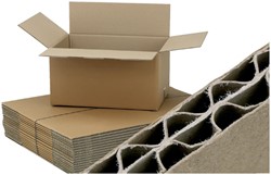 Amerikaanse vouwdoos Cleverp 486x386x386 br 5st 5 Stuk