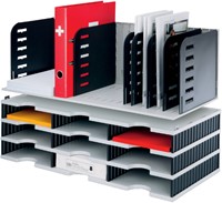 Sorteerstation Styrorac A4 8 vaks zwart grijs 1 Stuk-2