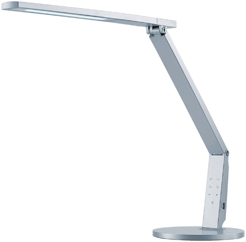 Bureaulamp Hansa led Vario Plus zilvergrijs 1 Stuk-3