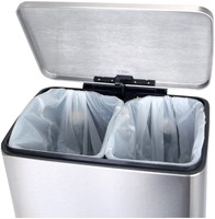 Pedaalemmer EKO E-Cube 9+10 liter rvs 1 Stuk-2