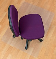 Stoelmat Floortex PVC 120x150cm harde vloeren 1 Stuk-2