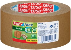 Verpaktape tesapack papier eco 50mm br 1 Rol