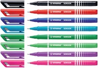 Fineliner STABILO Sensor 189/40 F rood 1 Stuk-2