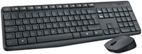 Toetsenbord Logitech MK235 Qwerty muis drl zwart 1 Stuk-3