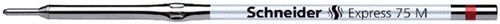 Balpenvulling Schneider 75 Express medium rood 1 Stuk
